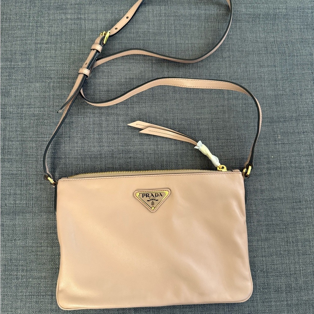 Prada Women's Beige Crossbody Bag